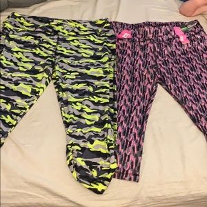 2 NWT workout capris bundle! $10